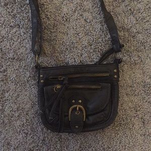 Black crossbody bag